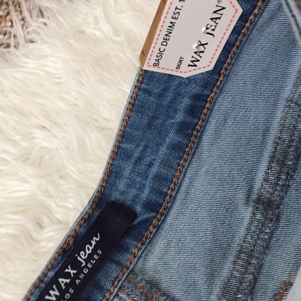 Denim Jean Skirt - Picture 4 of 12
